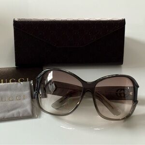 Gucci Women's Gray Sunglasses